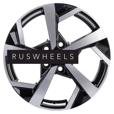 Диски Khomen Wheels 7x17/5x114,3 ET39 D60,1 KHW1712 (RAV4) Black-FP