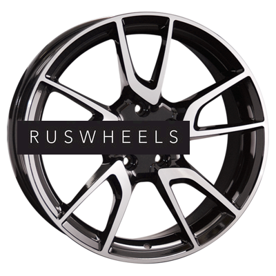 Диски Replay 8x18/5x114,3 ET30 D60,1 LX187 BKF (конус, C570)