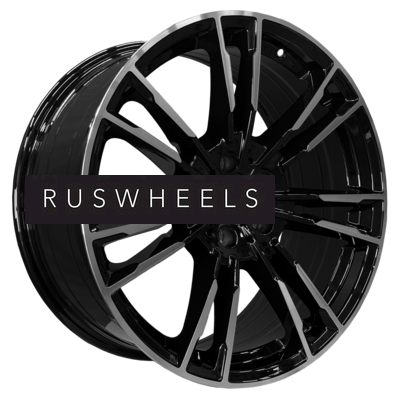 Диски PDW 9,5x19/5x112 ET35 D66,5 5380 Gloss Black Machine Face (PDW)