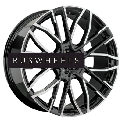 Диски LS Forged 9,5x22/5x108 ET48 D63,3 LS FG37 BKF (конус)