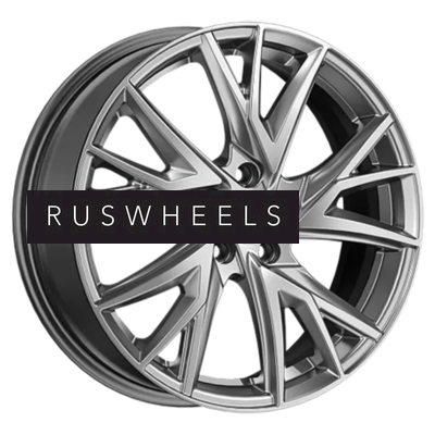 Диски КИК 6,5x18/5x112 ET38 D66,6 Кайлас (КС1054) Дарк платинум Диски КИК 6,5x18/5x112 ET38 D66,6 Кайлас (КС1054) Дарк платинум