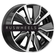 Диски K&K 6,5x16/5x112 ET50 D57,1 Гамбит (КС961) Алмаз черный