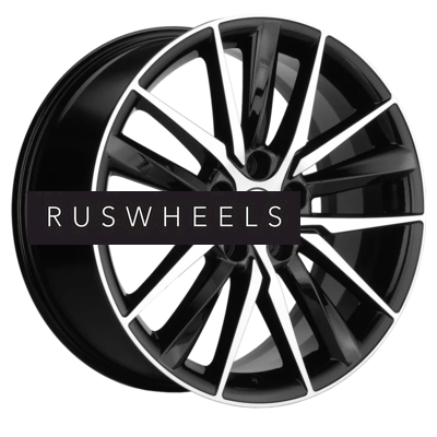 Диски Khomen Wheels 8x18/5x114,3 ET46 D67,1 KHW1807 (Hyundai i40) Black-FP