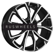 Диски Khomen Wheels 7,5x19/5x108 ET52 D60,1 KHW1907 (Exeed LX) Black-FP Диски Khomen Wheels 7,5x19/5x108 ET52 D60,1 KHW1907 (Exeed LX) Black-FP