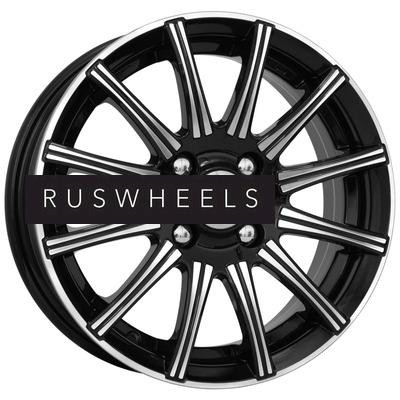 Диски КИК 6x15/5x105 ET39 D56,6 Сиеста-оригинал (КС474) Алмаз черный