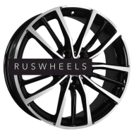 Диски Khomen Wheels 7x18/5x114,3 ET40 D64,1 KHW1812 (Haval F7/F7x) Black-FP