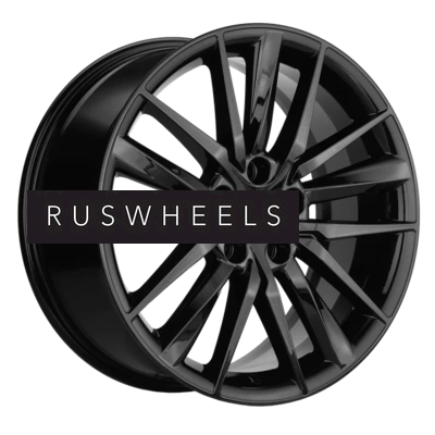 Диски Khomen Wheels 8x18/5x108 ET46 D63,4 KHW1807 (Tugella/Jaguar XF/F-Pace) Black