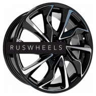 Диски СКАД 7x17/5x108 ET45 D63,35 Marseille (КЛ238) Алмаз (АРС 014 black)