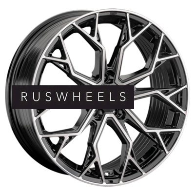 Диски LS FlowForming 9x21/5x114,3 ET43 D67,1 RC61 BKF (конус)