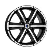 Диски КиК 7.5\R17 6*139.7 ET38 d67.1 Алмаз черный