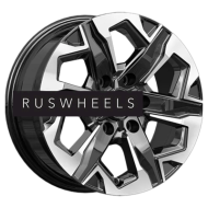 Диски КИК 7,5x17/6x139,7 ET25 D106,1 Тейт (КС1050) Алмаз черный Диски КИК 7,5x17/6x139,7 ET25 D106,1 Тейт (КС1050) Алмаз черный