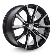 Диски КиК 7.5\R17 5*114.3 ET46 d67.1 Алмаз черный