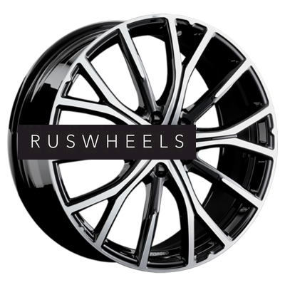 Диски LS Forged 8x19/5x108 ET52 D60,1 LS FG21 BKF (конус, C570)