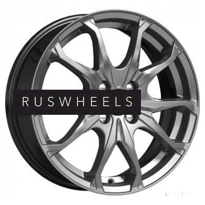 Диски K&K 6x16/4x114,3 ET40 D67,1 Brent (КС733) Дарк платинум