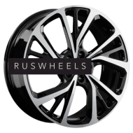 Диски LS Forged 8x19/5x108 ET33 D60,1 LS FG22 BKF (конус, C570)