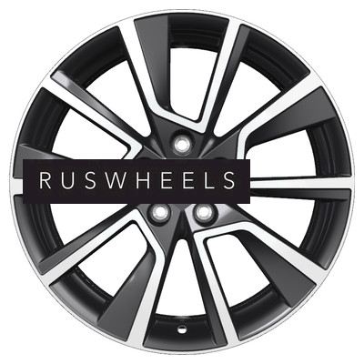 Диски Khomen Wheels 7x18/5x114,3 ET40 D66,5 KHW1802 (Haval H6) Black-FP