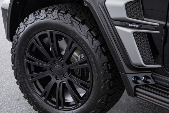 Увеличение клиренса Brabus для G63 (W463A)