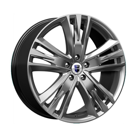Диски КиК 8.5\R20 5*112 ET43 d66.6 Дарк платинум