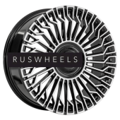 Диски LS FlowForming 9x22/6x139,7 ET45 D95,1 RC99 BKF (конус, Колпак+лого) Диски LS FlowForming 9x22/6x139,7 ET45 D95,1 RC99 BKF (конус, Колпак+лого)