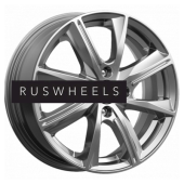 Диски КИК 6x15/4x100 ET46 D54,1 Арнар-оригинал (КС890) Дарк платинум