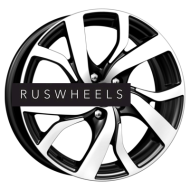 Диски КИК 6,5x16/5x114,3 ET38 D67,1 Палермо-оригинал (КС607) Алмаз черный