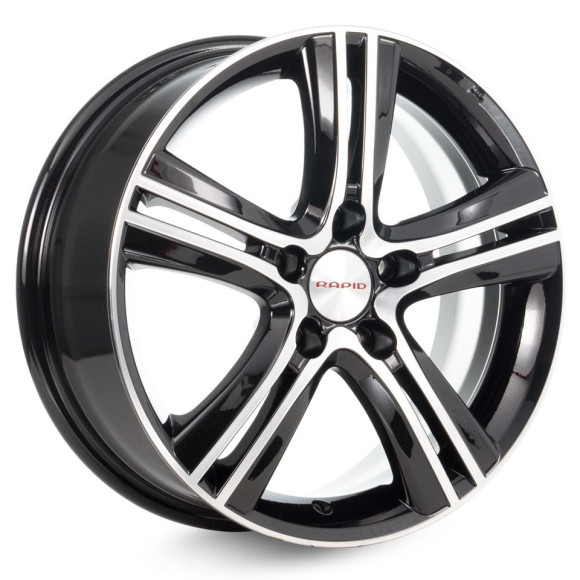 Диски КиК  Борелли-оригинал (КС613)  6,5\R16 5*114,3 ET43  d67,1  Алмаз черный  [r13938]