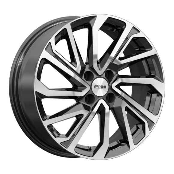 Диски iFree Original 6.5\R16 4*100 ET50 d60.1 Алмаз черный