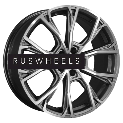 Диски Khomen Wheels 7,5x19/5x114,3 ET45 D60,1 KHW1907 (Geely Atlas/Atlas Pro) Gray-FP