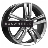 Диски КИК 7x18/5x114,3 ET50 D67,1 Танаис (КС750) Дарк платинум