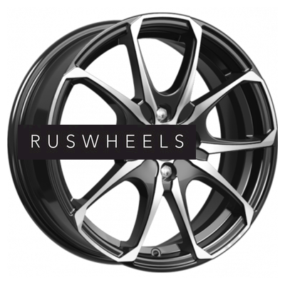 Диски iFree 6x16/5x112 ET45 D57,1 Такеши (КС877) Блэк Джек