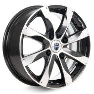 Диски КиК 6,0\R15 4*100 ET50 d60.1 Алмаз черный