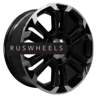 Диски Khomen Wheels 7,5x18/6x114,3 ET38 D67,1 KHW1817 (Mohave) Black-FP
