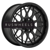 Диски LS Forged 9x17/6x139,7 ET20 D106,1 LS FG52 MB (конус, Колпак+лого)