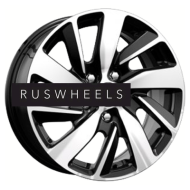 Диски КИК 6,5x16/5x114,3 ET50 D66,1 КС741 Алмаз черный