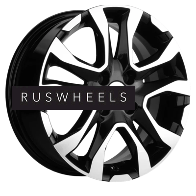 Диски Khomen Wheels 6x15/4x100 ET50 D60,1 KHW1503 (Vesta) Black-FP Диски Khomen Wheels 6x15/4x100 ET50 D60,1 KHW1503 (Vesta) Black-FP