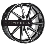 Диски X-Race 7,5x17/4x98 ET35 D58,6 H-03(L) BKF