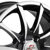 Диски XtrikeRST 6,0\R15 4*100 ET50 d60.1 BK/FP Диски XtrikeRST 6,0\R15 4*100 ET50 d60.1 BK/FP