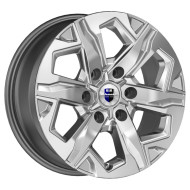 Диски КиК 7.5\R17 6*114.3 ET30 d66.1 Дарк платинум