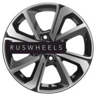 Диски Khomen Wheels 6x15/4x100 ET39 D56,6 KHW1501 (Cobalt) Black-FP