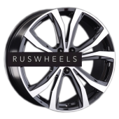 Диски Replay 8x18/5x114,3 ET30 D60,1 LX108 BKF (конус, C570)