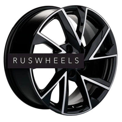 Диски Khomen Wheels 7x17/5x110 ET46 D63,3 KHW1714 (Changan CS35/CS35 Pro) Black-FP Диски Khomen Wheels 7x17/5x110 ET46 D63,3 KHW1714 (Changan CS35/CS35 Pro) Black-FP