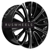 Диски PDW 8,5x19/5x112 ET28 D66,6 5241 Gloss Black Machine Face (PDW)