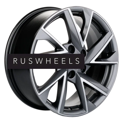 Диски Khomen Wheels 7x17/5x110 ET46 D63,3 KHW1714 (Changan CS35/CS35 Pro) Gray-FP Диски Khomen Wheels 7x17/5x110 ET46 D63,3 KHW1714 (Changan CS35/CS35 Pro) Gray-FP
