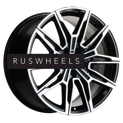 Диски Khomen Wheels 8,5x19/5x114,3 ET45 D67,1 KHW1904 (K5/Optima) Black-FP