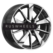 Диски iFree 6,5x16/5x100 ET38 D57,1 Зиплайн (КС1042) Блэк Джек