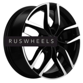 Диски Khomen Wheels 6,5x17/5x108 ET43 D65,1 KHW1708 (Dongfeng AX7/Evolute i-PRO) Black-FP