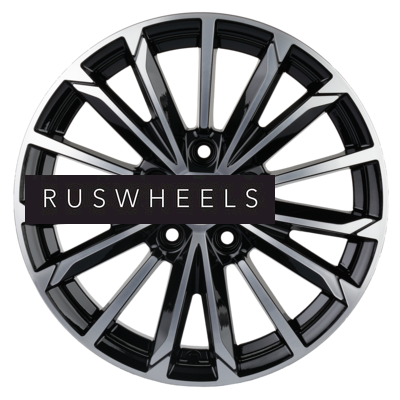 Диски Khomen Wheels 6,5x16/5x112 ET39,5 D66,6 KHW1611 (Actyon) Black-FP