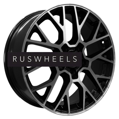 Диски Khomen Wheels 7x18/5x114,3 ET45 D67,1 KHW1818 (Mazda CX-5/Kia Seltos) Black-FP