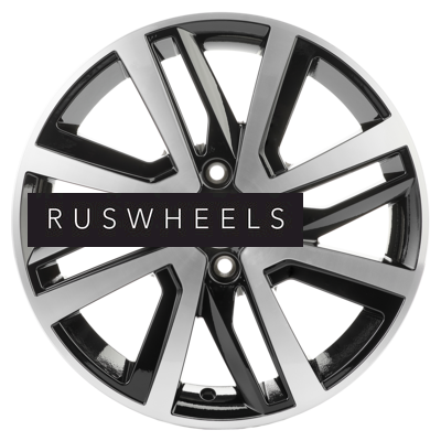 Диски Khomen Wheels 6x16/4x100 ET50 D60,1 KHW1609 (Vesta/Largus) Black-FP