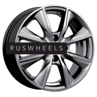 Диски СКАД 6x15/4x100 ET50 D60,1 Порту (КЛ321) Графит